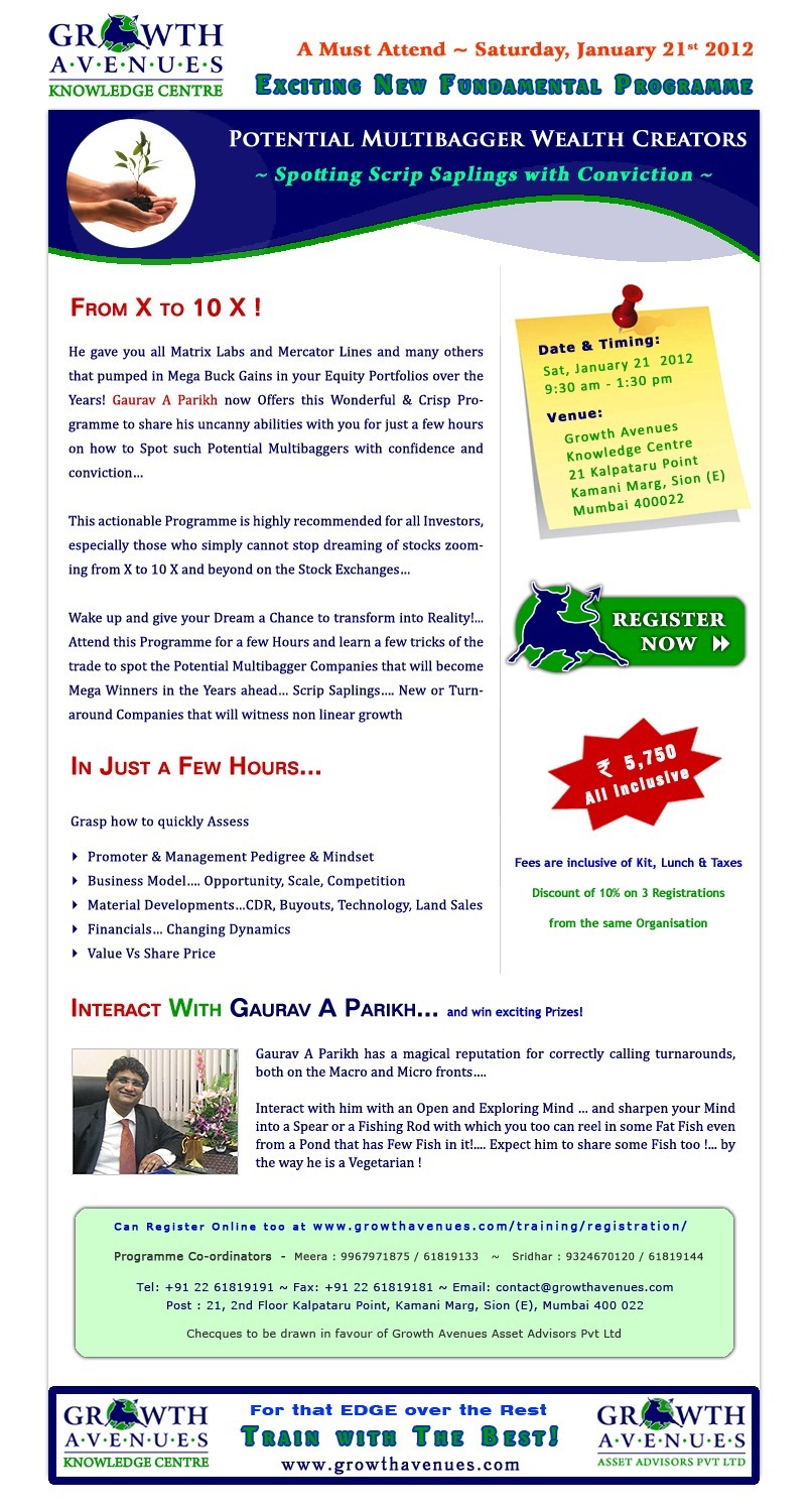 Gaurav Parikh\'s potential-multibaggers-training-programme